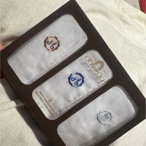 Vintage monogrammed handkerchiefs